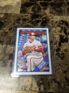 lot 1086 image: 2023 Topps 35th Anniversary Shohei Ohtani Los Angeles Angels Baseball Card