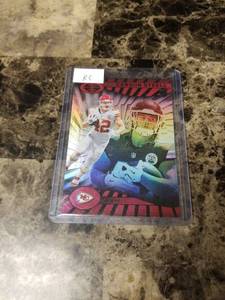 lot 1089 image: 2024 Panini Illusions Football Carson Steele Kansas City Chiefs Rookie Card