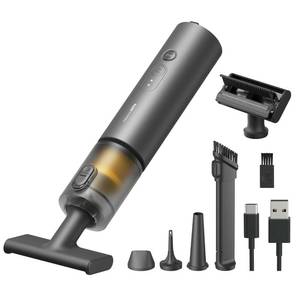 lot 6846 image: HOTO Handheld Car Vacuum Cleaner Cordless, 4-in-1 Portable Mini Vacuum with 20000Pa Strong Suction, Electric Compressed Air Duster Blower for Car, Desk, Computer, Keyboard, Home, Office Cleaning