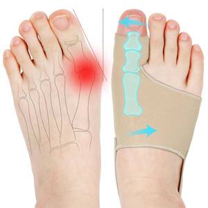 lot 6874 image: KTSAY 2PCS Bunion Corrector for Women & Men, Big Toe Straightener with Splint & Pads