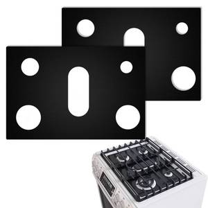 lot 6980 image: Stove Top Protector for Samsung Gas Range, Gas Stove Burner Liners for Samsung, Keep Stove Clean (2 pack)