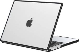 lot 6984 image: BlueSwan Anti-Cracking Hard Shell Case Compatible with MacBook Pro 14-inch M5 2026 2025-2021 Release M4 M3 M2 M1 ProMax Chip, Anti-Fingerprint Soft TPU Bumper, Frosted Clear
