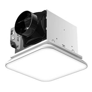lot 7001 image: Fitop Bathroom Exhaust Fan with Light, 110 CFM 43W 1200LM Ceiling Mount Shower Ventilation Exhaust with Light, 1.0 Sones Bathroom Vent with Light, Bathroom Fan LED Light 3000K4000K5000K