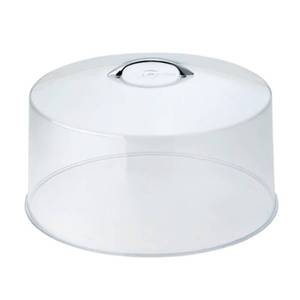 lot 7097 image: Winco CKS-13C Round Acrylic Cake Stand Cover, 12-Inch, Clear