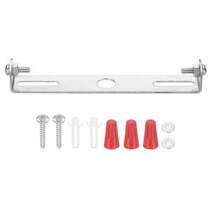 lot 7113 image: PATIKIL 110mm (4.3) Universal Light Fixture Mounting Bracket Kit, Light Crossbar Ceiling Light Plate with Screw for Wall Lights Ceiling Lighting Pendant Chandelier