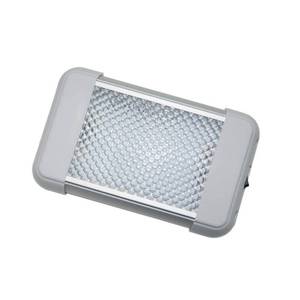 lot 7188 image: Raycharm LED Dome Light 6.3 x 3.9 Compact-Size 6000K Cool-White Even Diffused Beam, High Light-Output Low Ampere Draw, 12V-24V DC, OnOff Rocker Switch for Boat, Truck, RV & Utility Vehicles, 1-Pack