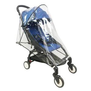 lot 7228 image: Stroller Rain Cover Universal Stroller Cover for Toddler Umbrella Stroller,Compact Travel Stroller,LLUFO Waterproof Snow Wind Weather Shield,Food Grade EVA No Odor