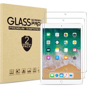lot 7239 image: ProCase 2 Pack Screen Protector for iPad 6th 5th 9.7, iPad Air 2 Air 1, iPad Pro 9.7 2016, Tempered Glass Film Guard for A1893 A1954 A1822 A1823 A1673 A1566 A1474