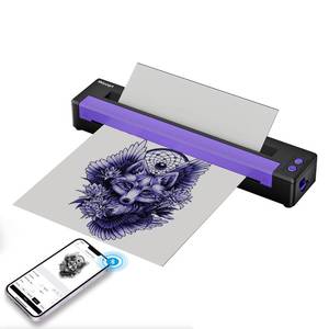 lot 7278 image: Meiyunprt Tattoo Stencil Printer, Wireless Stencil Printer for Tattooing, Portable Temporary Thermal Tattoo Machine kit for Tattoo Artists & Beginners
