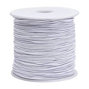 lot 7288 image: Livder 0.8 mm Elastic String Cord Thread Cords for Jewelry Making Bracelets Beading, 109 Yards, White