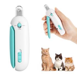 lot 7290 image: Potaroma Cat Nail Clipper with Adjustable 3-Size Trimming Hole & Hidden Nail File  Safe Toenail Trimmer for Kittens & Indoor Cats  Anti-Splash Claw Cutter for Grooming (Blue)