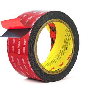 lot 7293 image: Hasaky Double Sided Tape Heavy Duty Mounting Tape Strong Adhesive Tape Waterproof Foam Tape Picture Hanging Strips for LED Strip Light Indoor and Outdoor (2in X 10ft)