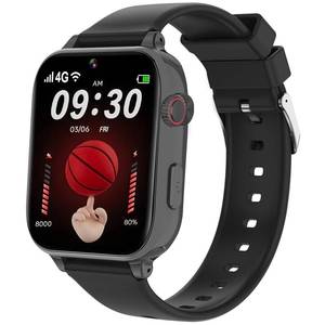 lot 7296 image: Kids Smart Watch Toys for Boys Girls Children Watch for Kids 4-12 Years Touch Screen Watches with 15 Games Video Camera Music Player Alarm School Mode Education Birthday Gifts (Black)