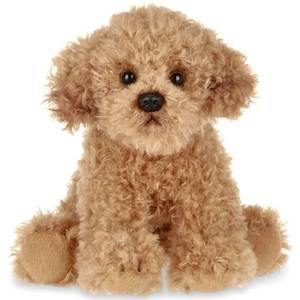 lot 7349 image: Bearington Dog Stuffed Animal - Puppy Realistic Stuffed Animals - Plush Dog Toys for Kids Goldendoodle Labradoodle Plushies - Caramel 6 Inch