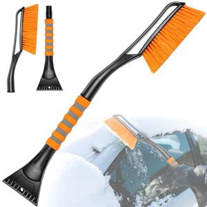 lot 7354 image: Showvigor 25 Snow Brush for Car Windshield, Detachable Design with Paint Protection, Extra Long Snow Removal Tool for Cars, Trucks, SUVs - Great for Drivers ICE SCRAPER BROKEN