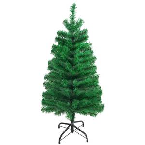 lot 7359 image: CCINEE 3Ft Artificial Christmas Tree, Green Mini Tabletop Hinged Christmas Tree with Metal Stand 130 Branch Tips for Xmas Party Supplies Home Indoor Decoration