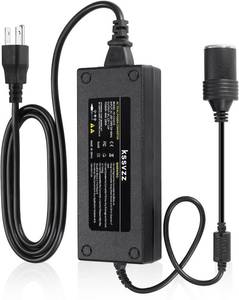 lot 7400 image: 180W AC to DC Converter - 110V-240V to 12V15A Converter, Car Cigarette Lighter Socket ACDC Power Supply Adapter Transformer for Tire Inflator, Car Refrigerator,Car Vacuum Cleaner