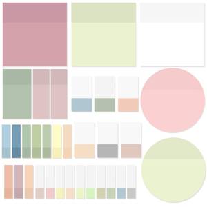 lot 7404 image: Transparent Sticky Notes,920 Sheets Waterproof Clear Sticky Notes,Clear Post It Notes Transparent for Bible Study Supplies,Office School Supplies,Book Annotation