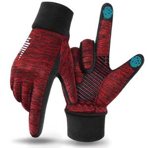lot 7413 image: rivmount Lightweight Winter Running Gloves, Touch Screen & Anti-Slip Warm Thermal Glove Liners, Cool Weather Driving Cycling Hiking Biking Walking Sporting for Women Men