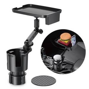 lot 7458 image: Frokom Cup Holder Expander for Car,Upgraded Car Cup Holder Expander Adapter with Offset Adjustable Base and 8 Tray, Fit Most Large Bottles and Mugs-Yeti Ramblers 14243646oz, Hydro Flasks 3240oz