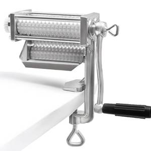 lot 7478 image: RLOZUI Heavy Duty Manual Meat Tenderizer Cuber Tool Steak Flatten Cuber Rolling Meat Poultry Tenderizer Machine Clamp on Meat Tenderizer Kitchen Tool
