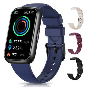 lot 7518 image: Health & Fitness Tracker, Fitness Watches for MenWomen with Heart Rate,Blood Oxygen,Sleep Monitor, Smart Watch for Android PhonesiPhones with Step CountCaloriesDistance, IP68 Activity Tracker
