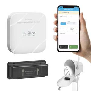 lot 7537 image: WiFi Mailbox Alert, Briidea 500ft Wireless Mailbox Alert with APP Control, Real-Time Mail Delivery Alerts, Remote Monitoring to Save Time & Prevent Mail Theft,IP67 Waterproof