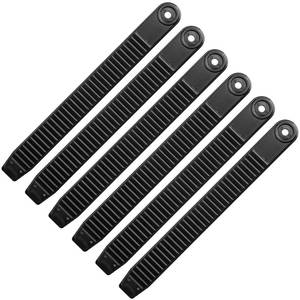 lot 7669 image: Shupakul 6 Pcs Snowboard Ankle Bindings Straps- 7.9 x 0.8 Inch Snowboard Ladder Straps Binding Replacement with Screws for Snowboard Ski Strap-in Binding System