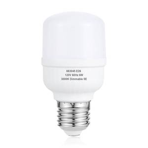 lot 7706 image: aooshine Q50 Dimmable LED Light Bulb - 3000K Warm White LED Light Bulb, Standard E26 Base, 1 Pack, 650 Lumens, 120Volts 6Watts Lighting Bulbs for Lamp, 680 LUMENS