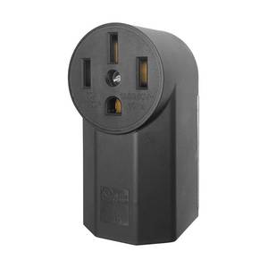 lot 7797 image: EDYCARX Nema 14-50 Outlet Industrial Grade 50 Amp Receptacle Surface Mount Receptacle for EV RV Oven Range and Stove Outlet, 3-Pole 4-Wire, Black (Nema 14-50r)