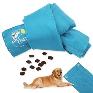 lot 7973 image: Ablechien Snuffle Knot for Dogs, Interactive Dog Puzzle Toys for Small Dogs, Puppy Enrichment Toys, Encourage Natural Foraging Skills, Snuffle Ball with 10 Treat Pockets for Slow Eating