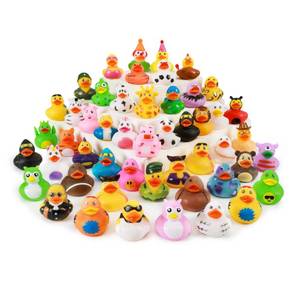 lot 8376 image: WQTHE Rubber Duck for Jeeps Ducking - 2.3 Inch Bulk Floater Duck for Kids - Baby Bath Toy Assortment - Party Favors, Birthdays, Bath Time, and More