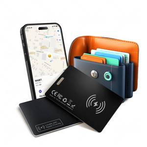 lot 8381 image: Airtag 2 Pack Wallet Tracker Card 0.06in Slim - Airtag Card Smart Tag IP68 Waterproof, Works with Apple Find My, Apple Air Tag for GPS, Keys, Purse, Credit Card (iOS Only)