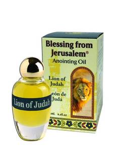 lot 8395 image: Ein Gedi Anointing Oil 12ml. - Blessing from Jerusalem (Lion of Judah)