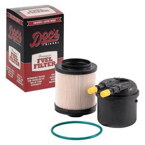 lot 8398 image: Docs Diesel Fuel Filter DFD4615  Compatible with Ford 6.7L Powerstroke F250, F350, F450, F550 2011-2016  Replaces FD4615
