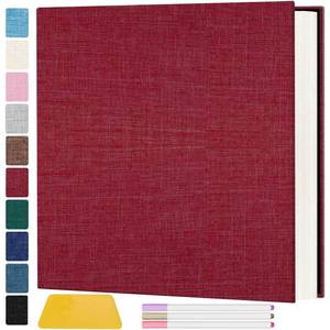 lot 8426 image: Zesthouse Photo Album Self Adhesive Pages, 60 Pages Magnetic Scrapbook Albums with Sticky Page, Photos Album Holds 8x10 & 5X7 & 4x6 & 6x8 & 3x5, Large Picture Book Ideal Gift for Family Wedding Baby