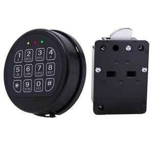 lot 8428 image: Gun Safe Lock Replacement with Swing Bolt Lock Electronic Safe Keypad for Gun Safe and Strong Vaults Door