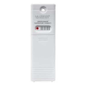 lot 8435 image: La Crosse Technology Wireless Outdoor Temperature & Humidity Sensor - Wall Mounted, Accurate, Weather Resistant, Wide Temperature & Humidity Gauge Transmission Range (330ft Range), Battery Powered