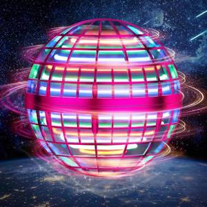lot 8449 image: PRO STASH 2025 Upgraded Flying Orb Ball - Hover Drone Boomerang Ball for Kids & Adults, Fun IndoorOutdoor Flying Experience for Gifts,Christmas Surprises for Boys and Girls (Pink)