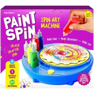 lot 8484 image: Dan&Darci Paint Spin Art Machine Kit for Kids - Easter Gift - Arts & Crafts for Boys, Girls - Art Craft Set for 6-9 Year Old Boy, Girl - Painting Spinner Toys - Birthday Gift Ideas for Ages 6-12 Year