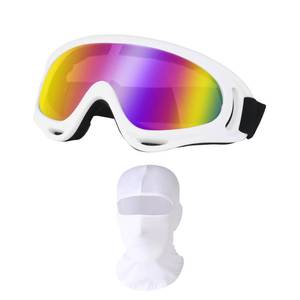 lot 8489 image: LJDJ Cycling Sports Goggles Motocross Riding Hiking Protective with Balaclava Cycling Mask UV Protector Scarf, Summer Cooling Neck Gaiter for Men Women