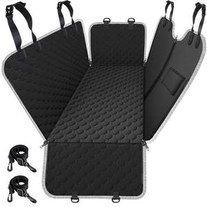 lot 8508 image: Mancro Dog Car Seat Cover for Back Seat, 2026 Upgraded 600D Heavy Duty Waterproof & Scratch-Resistant Dog Hammock for Car, Back Seat Pet Cover for Dogs with Sedan, Trucks and SUVs, Standard, Black