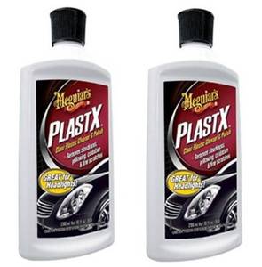 lot 8512 image: 10-oz. Clear Plastic Cleaner & Polish 2 Pack