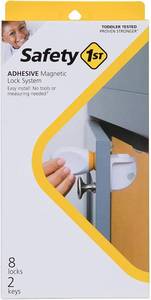 lot 8562 image: Safety 1st Adhesive Magnetic Lock System, 8 Locks And 2 Keys