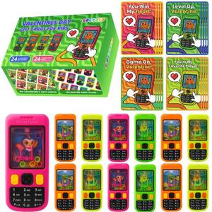 lot 8579 image: Gocozer Water Ring Games Handheld with Valentine Cards for Kids Birthday Classroom Prize Box Rewards Bulk Party Favors Goodie Bags Preschool Valentine Gifts