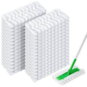 lot 8587 image: AIR U Dry Mop Pads for Swiffer Sweep and Mop, Heavy Duty Pet Dry Sweeper Refills, Sweeping Cloths for Cleaning Hardwood Floor Dust and Hair, Disposable, Unscented