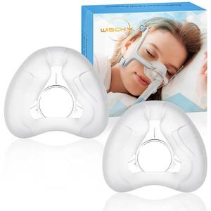 lot 8589 image: 2 Packs Replacement Nasal Cushion for AirFit N20 Mask, Reliable Seal & Perfect Fit for Nasal Mask Cushion - Accessories Replacement Supplies(Medium)