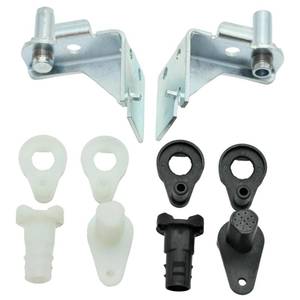 lot 8611 image: 5303918455 Refrigerator Adjustable Door Hinge Kit For FrigidaireElectrolux Refrigerators, For Left and Right Doors, Replaces With AP4510894, 240537101, 240537102, 240537104