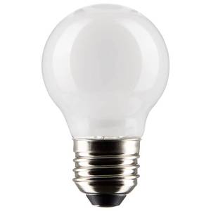 lot 8618 image: Satco 5.5-Watt LED E26 Light Bulb, 2700K, 15000 Hour Rating, Dimmable White