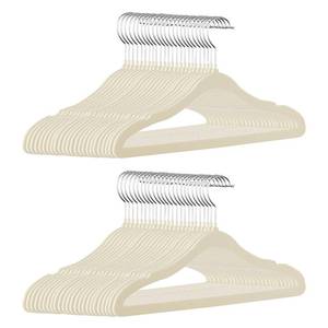lot 8635 image: GoodtoU Kids Hangers Velvet 50 Pack 14 - Kids Felt Hangers Non Slip Toddler Hanger Childrens Hanger for Kid